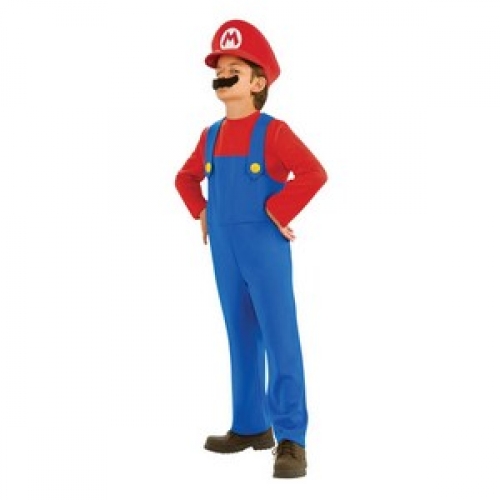 Costume Supermario Mario Child Medium Ea