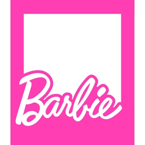 Barbie Photo Prop Frame 76cm x 89cm Ea