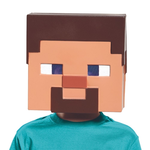 Mask Minecraft Steve Child Ea LIMITED STOCK