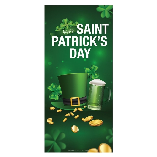 St Patrick's Day Banner 841mm x 390mm Ea