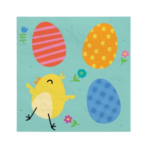 Easter Napkins Lunch Pk 16 LIMITED STOCK