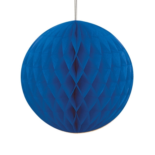 Honeycomb Ball 20cm Royal Blue ea