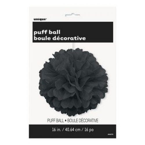 Puff Ball 40cm Midnight Black ea