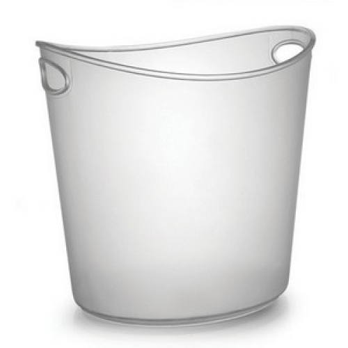 Ice Bucket Oval Clear 3.78 LTR Ea