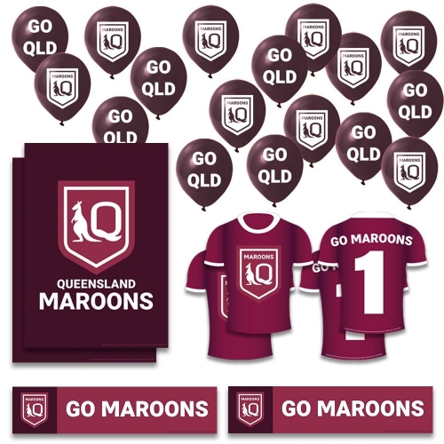 QLD Maroons Display Kit