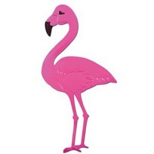 Flamingo Foil Silhouette Ea LIMITED STOCK