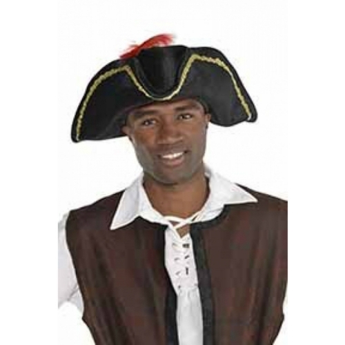 Hat Pirate Buccaneer with Feather EA