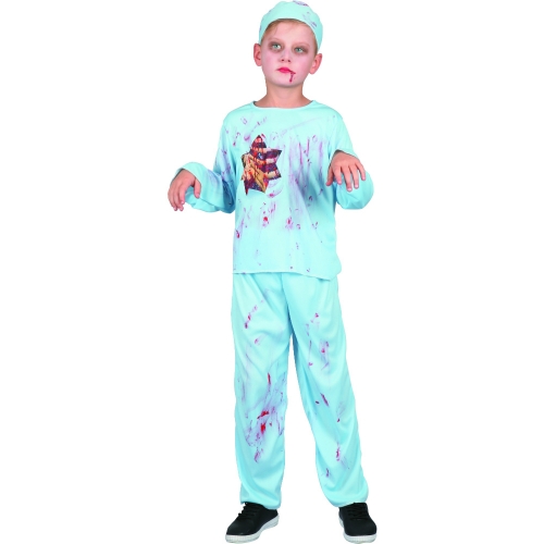 Costume Zombie Doctor Child Medium Ea