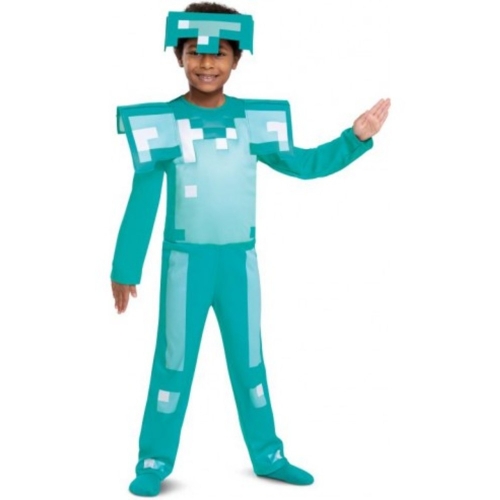 Costume Minecraft Armor Child Medium Ea