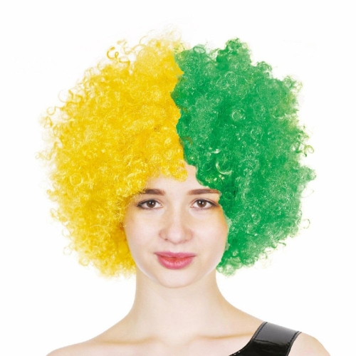 Wig Cheer Green & Yellow Ea