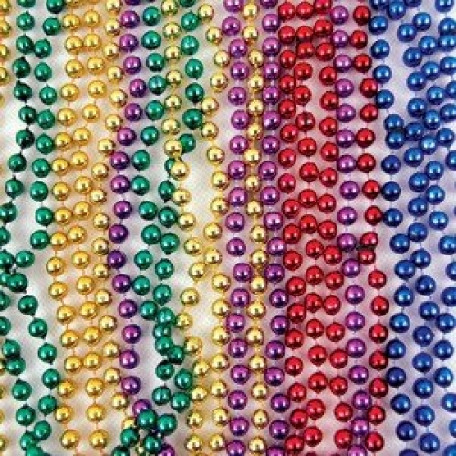 Beads Rainbow Assorted Pk 8