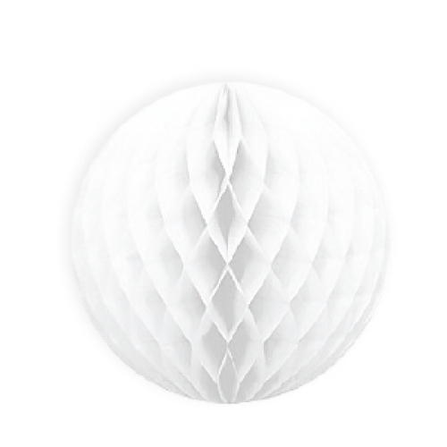Honeycomb Ball 20cm Bright White ea