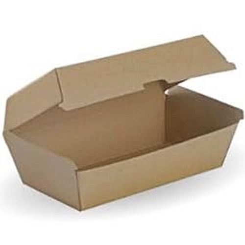 Snack Box 2 Large Brown 204x109x84mm Ct 200