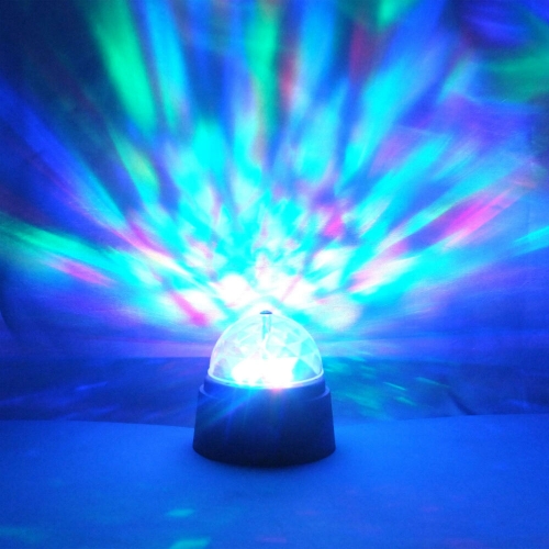 Light Crystal Ball LED Projector 9.5cm