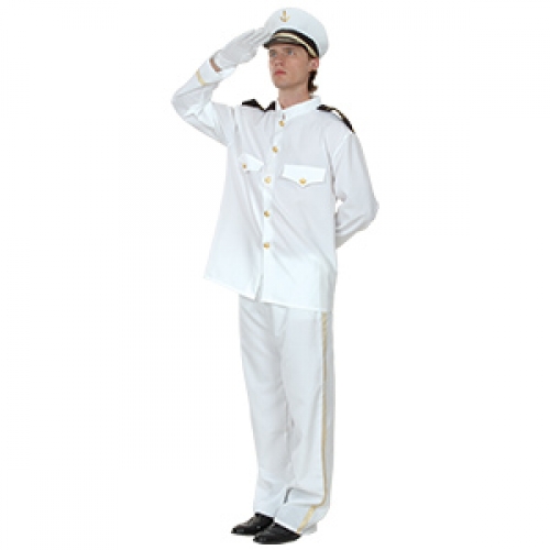 Costume Naval Captain Adult Each