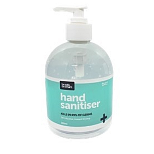 Hand Sanitizer in Pump Bottle 500ml Ea
