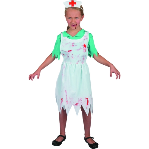 Costume Zombie Nurse Child Medium Ea