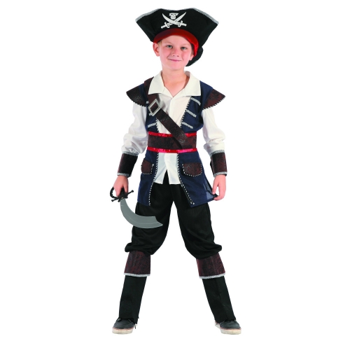 Costume Pirate Boy Child Medium Ea