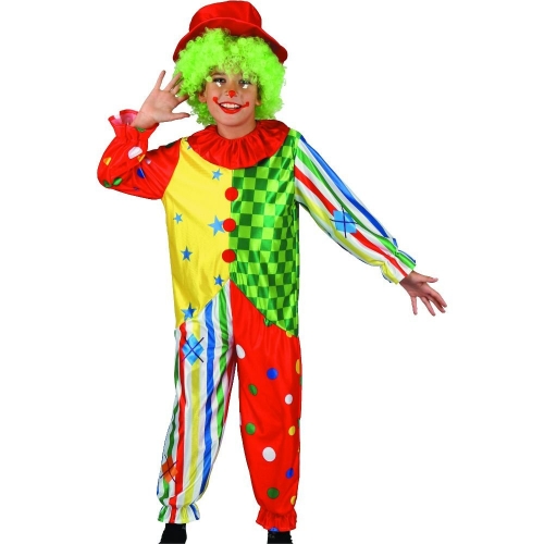 Costume Clown Child Large Ea