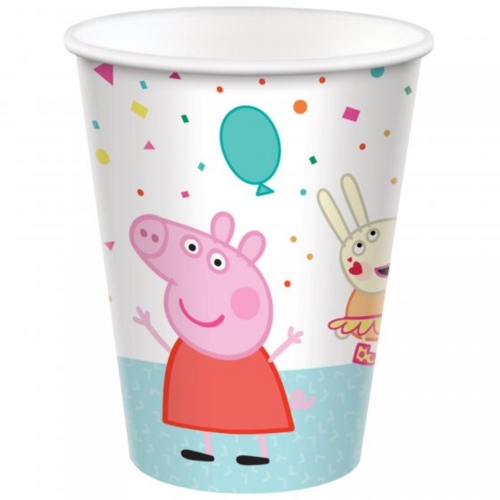 Peppa Pig Cup 255ml Pk 8