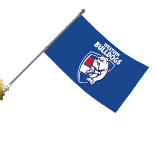 Western Bulldogs Flag Pole Flag Ea