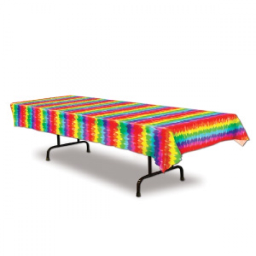 60's Tie-Dyed Tablecover 137x274cm Ea