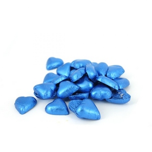Candy Chocolate Hearts Blue 500g
