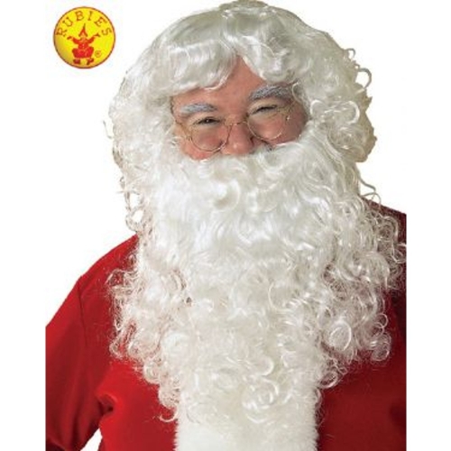 Santa Clause Wig & Beard Classic Ea