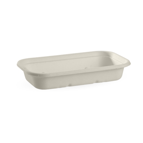 Container Takeaway 750ml Rectangle White Ct 500