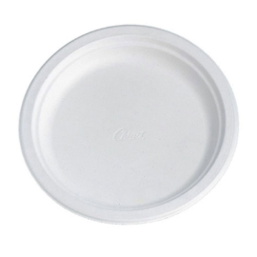Plate Biocane 10" Round White Pk 50