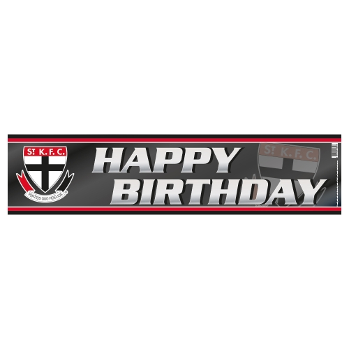 St Kilda Happy Birthday Banner Ea
