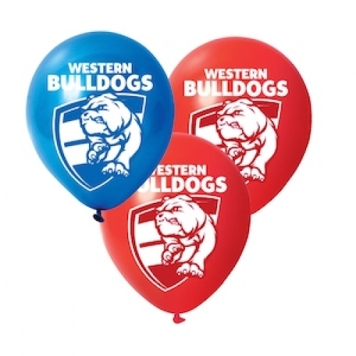 Western Bulldogs Balloons Pk 25