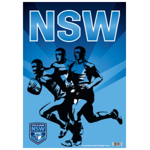 NSW State of Origin Team Poster Ea LIMITED STOCK