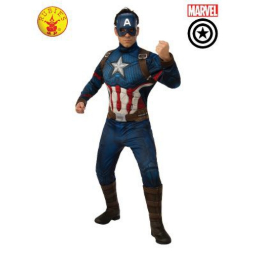 Costume Captain America Deluxe Adult Standard Ea