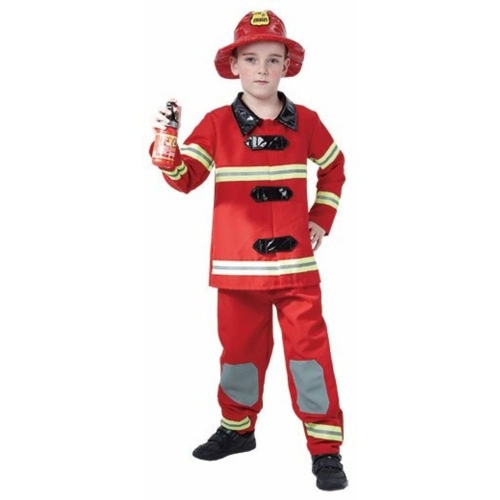 Costume Fireman Child Small Ea