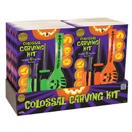 Pumpkin Carving Kit Colossal Ea LIMITED STOCK