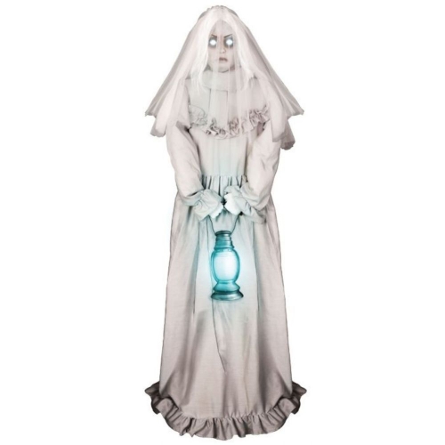 Ghostly Lady Animated Standing 1.5m Ea LIMITED STOCK