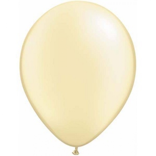 Balloon Latex 28cm Premium Pearl Ivory pk 25 LIMITED STOCK