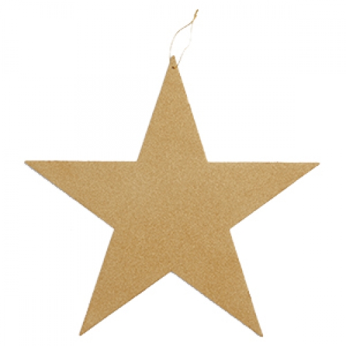 Star Gold Glitter 85cm Ea