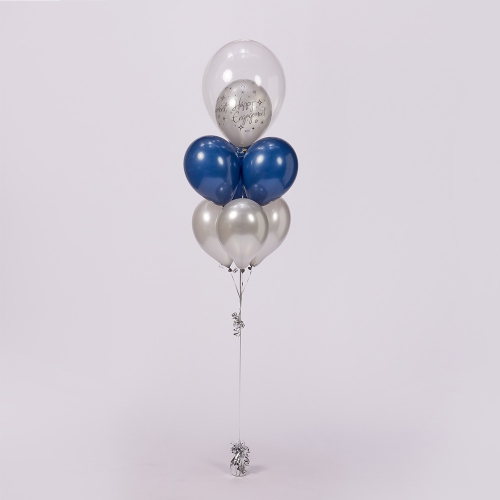 Double Bubble Standard or Metallic Balloon Bouquet Ea