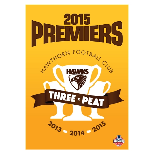 Hawthorn Premiers 2015 Poster Each COLLECTORS EDITION