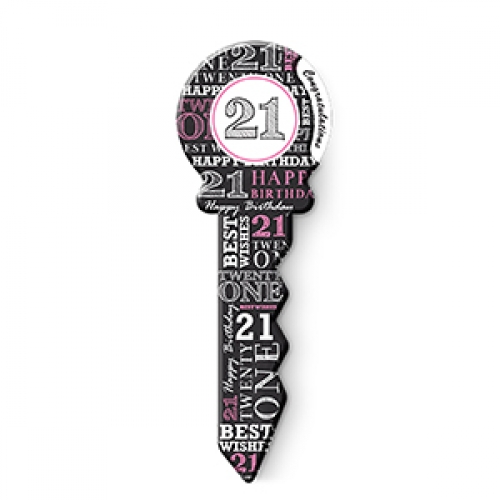 Signature Key 21st 36.5cm Pink ea