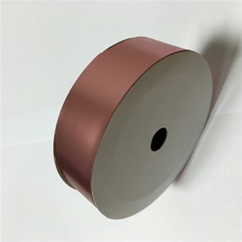 Matt Metallic Ribbon 2.3cm Pink 10m Ea LIMITED STOCK