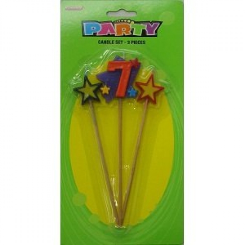 Candle Pick 5cm 7 pk 3 CLEARANCE
