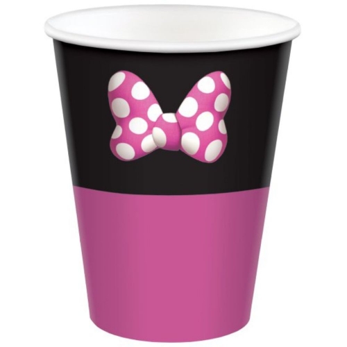 Minnie Mouse Cup 266ml pk 8