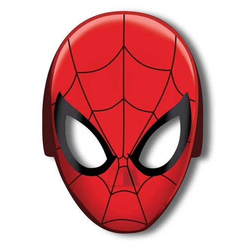 Spider-Man Mask 26x18.7cm pk 8