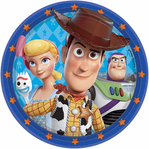 Toy Story Plate 22cm pk 8