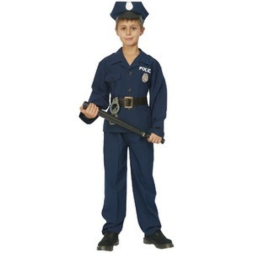 Costume Policeman Child Small Ea