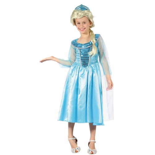 Costume Ice Princess Blue Child Small Ea