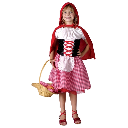 Costume Red Riding Hood Girl Child Medium Ea